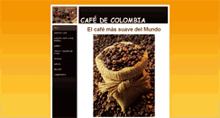 Desktop Screenshot of cafedecolombia.weebly.com
