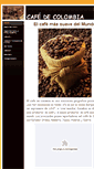 Mobile Screenshot of cafedecolombia.weebly.com