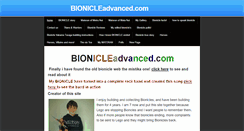 Desktop Screenshot of bionicleadvanced.weebly.com