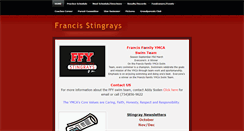 Desktop Screenshot of francisstingrays.weebly.com