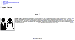 Desktop Screenshot of elegantevents.weebly.com