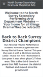 Mobile Screenshot of nsstheatre.weebly.com