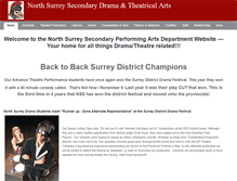 Tablet Screenshot of nsstheatre.weebly.com