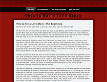 Tablet Screenshot of notalovestory.weebly.com