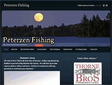 Tablet Screenshot of peterzenfishing.weebly.com