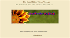 Desktop Screenshot of mrschilderssciencepage.weebly.com