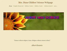 Tablet Screenshot of mrschilderssciencepage.weebly.com