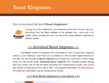 Tablet Screenshot of boostringtones.weebly.com