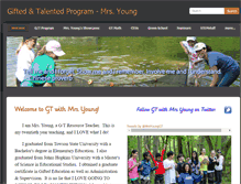 Tablet Screenshot of lyoung.weebly.com