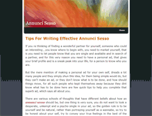 Tablet Screenshot of annunci-sesso.weebly.com