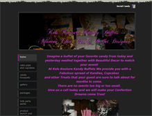 Tablet Screenshot of kelskouturekandybuffets.weebly.com