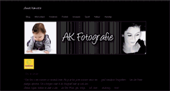 Desktop Screenshot of ak-fotografie.weebly.com