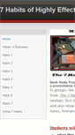 Mobile Screenshot of 7habitssample.weebly.com