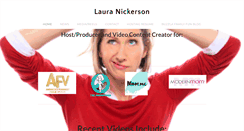 Desktop Screenshot of lauranickerson.weebly.com