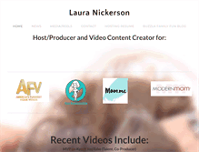 Tablet Screenshot of lauranickerson.weebly.com