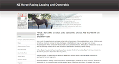 Desktop Screenshot of nz-horse-racing-syndicates.weebly.com