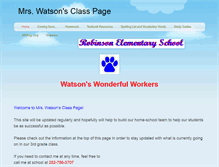 Tablet Screenshot of mrswatsonwhr.weebly.com