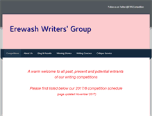 Tablet Screenshot of erewashwriterscompetition.weebly.com