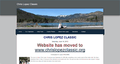 Desktop Screenshot of chrislopezclassic.weebly.com