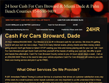 Tablet Screenshot of 24hrcashforcardadeandbroward.weebly.com