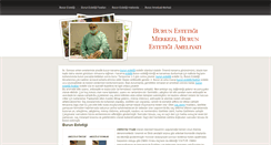 Desktop Screenshot of burunestetigimerkezi.weebly.com