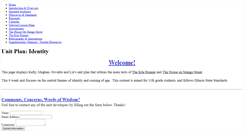 Desktop Screenshot of identityunitplan.weebly.com