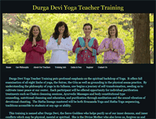 Tablet Screenshot of durgadeviyogatt.weebly.com