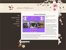 Tablet Screenshot of fluffy-paws.weebly.com