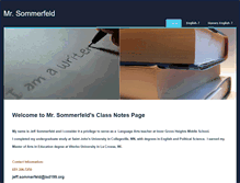 Tablet Screenshot of mrsommerfeld.weebly.com