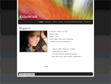 Tablet Screenshot of kriiseworld.weebly.com