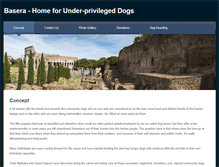 Tablet Screenshot of baseradogshelter.weebly.com