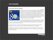 Tablet Screenshot of cine-colombia.weebly.com