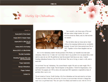 Tablet Screenshot of hurleyupchihuahuas.weebly.com