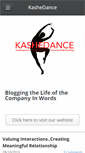 Mobile Screenshot of kashedance.weebly.com