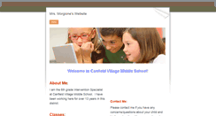 Desktop Screenshot of canfieldmorgione.weebly.com