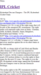 Mobile Screenshot of iplcricket.weebly.com