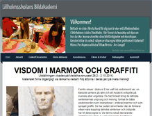 Tablet Screenshot of lillholmsbild.weebly.com