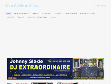 Tablet Screenshot of albox.weebly.com