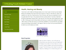 Tablet Screenshot of ahealingtouchhc.weebly.com