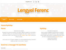 Tablet Screenshot of lengyelke.weebly.com