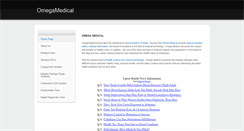 Desktop Screenshot of omegamedical.weebly.com