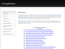 Tablet Screenshot of omegamedical.weebly.com