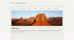 Desktop Screenshot of luvs-blogshoppe.weebly.com