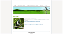 Desktop Screenshot of crowsandravensaspets.weebly.com