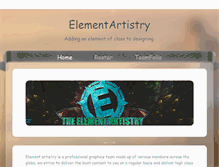 Tablet Screenshot of elementarts.weebly.com