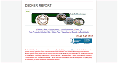 Desktop Screenshot of deckerreport.weebly.com