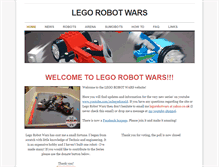 Tablet Screenshot of legorobotwars.weebly.com