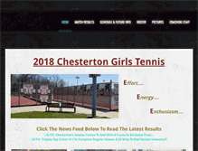 Tablet Screenshot of chstennis.weebly.com