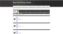 Desktop Screenshot of bestcellphonedeals.weebly.com