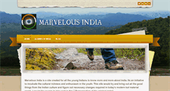 Desktop Screenshot of marvelousindia.weebly.com